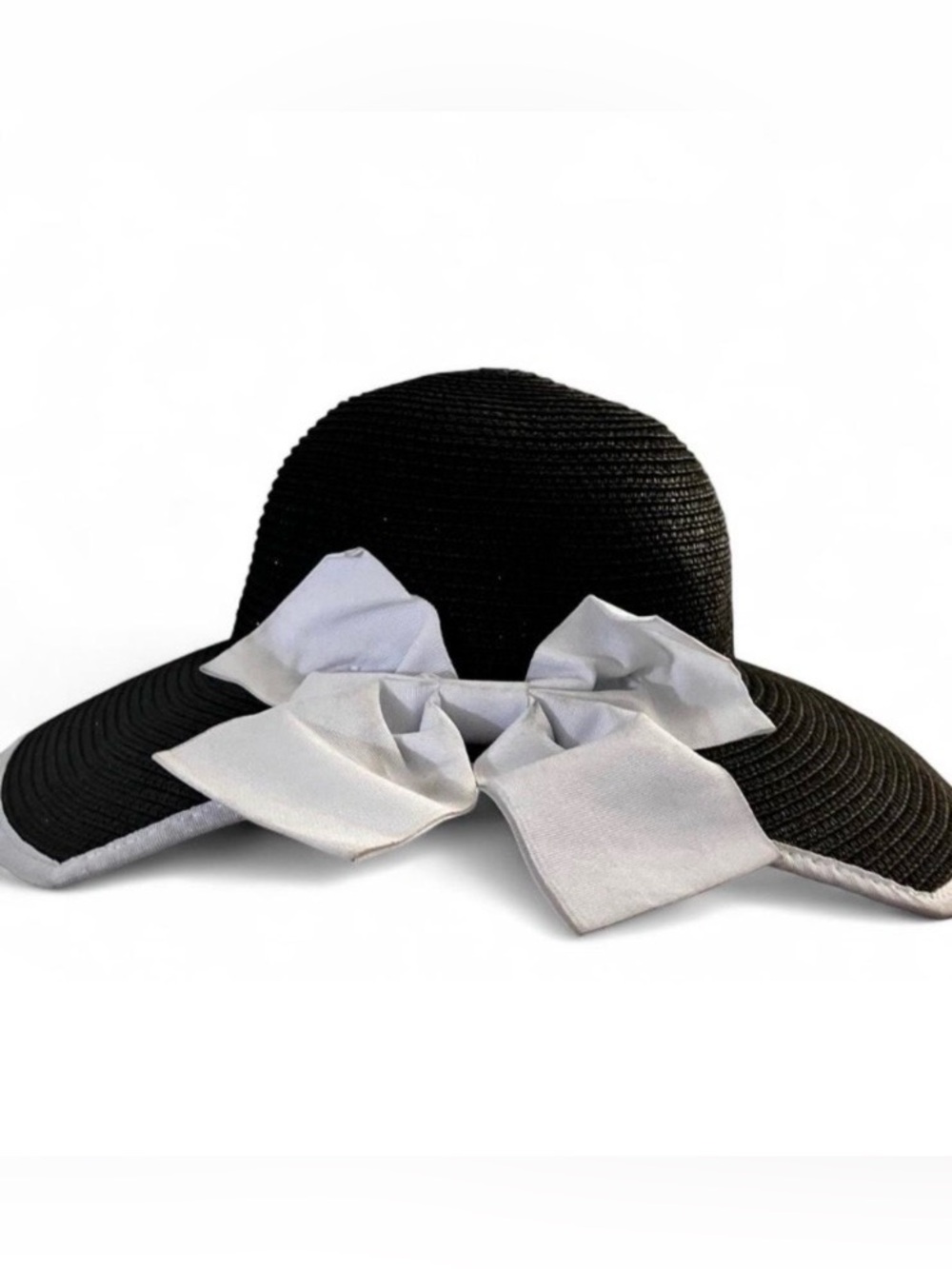 French Girl on Vaca vibes, resort summer hat, Ellen Tracy